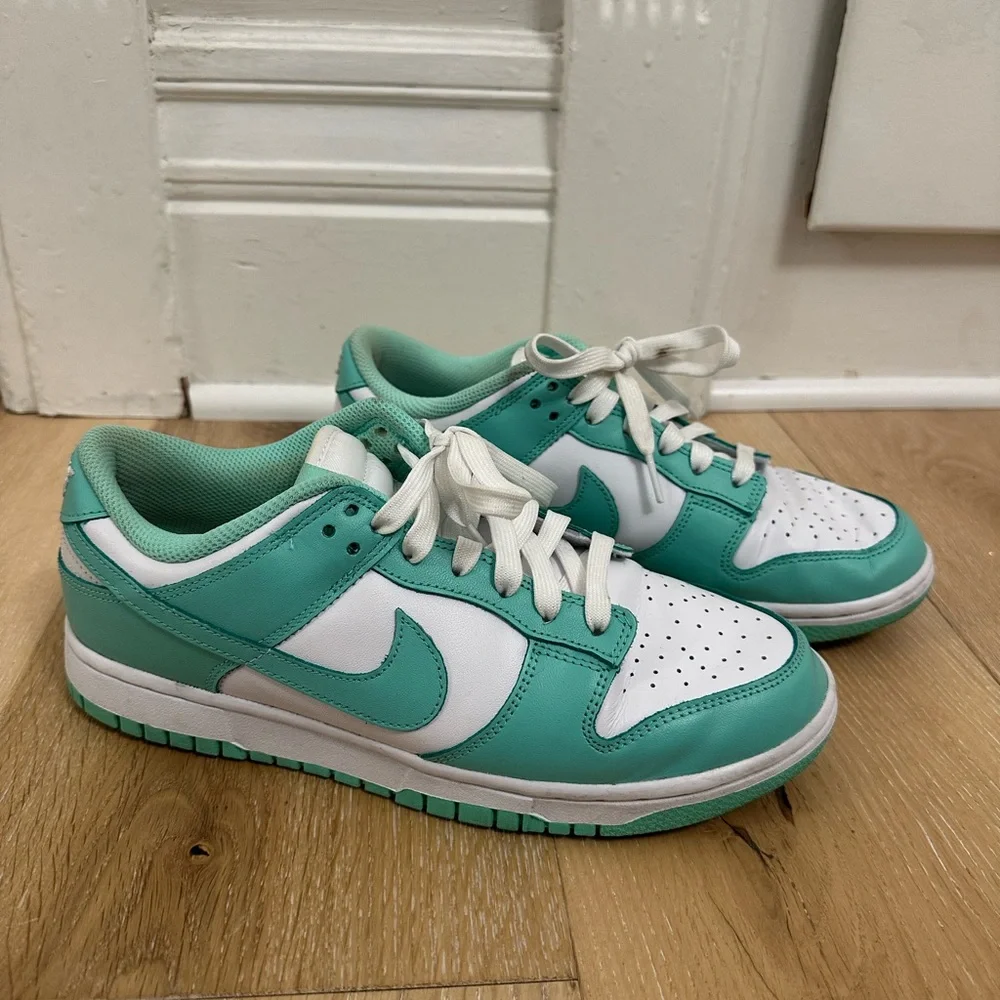 Nike Wmns Dunk Low Green Glow Women's Size US 9 Shoes Sneakers st Patrick’s day